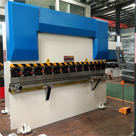Kina tillverkare 125 ton CNC Hydraulisk metallplåtsbockningsmaskin 3-axlig hydraulisk kantpress