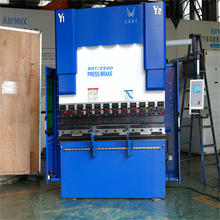 Hög effekt kantpress 25 ton 100 ton hydraulisk press stålbockningsmaskin Cnc