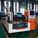 Cnc lasertillverkning 500W 1000W 2000W rostfritt stål fiberlaserskärmaskin