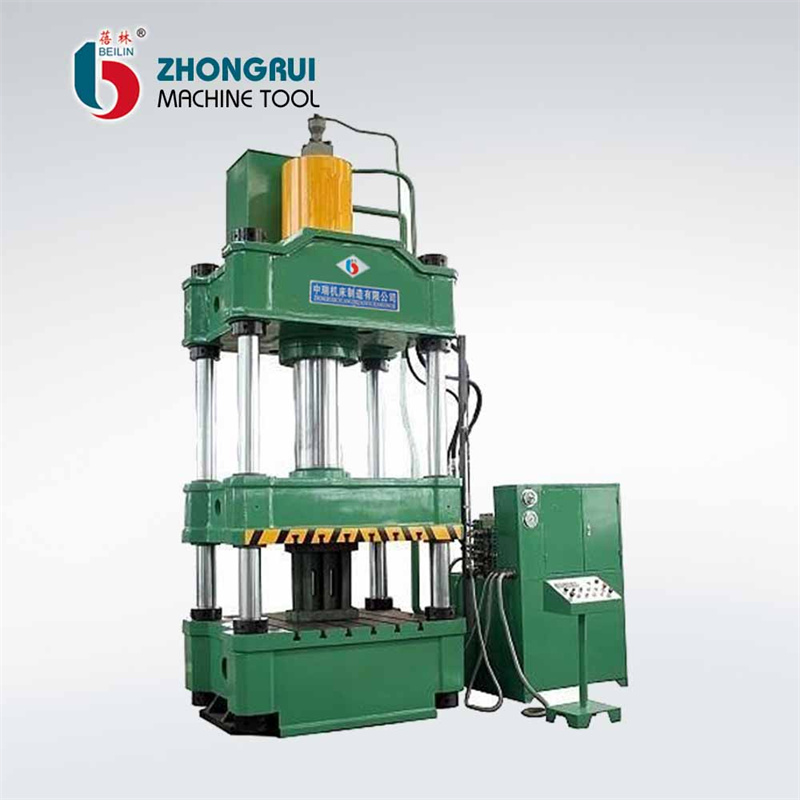 Horisontell hydraulisk pressmaskin, stanspress med automatisk matare