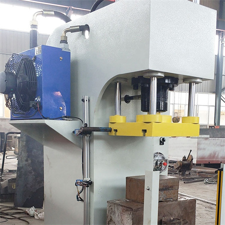 Hydraulisk pressmaskin med fyra kolumner/tillverkningsmaskin för redskap av rostfritt stål