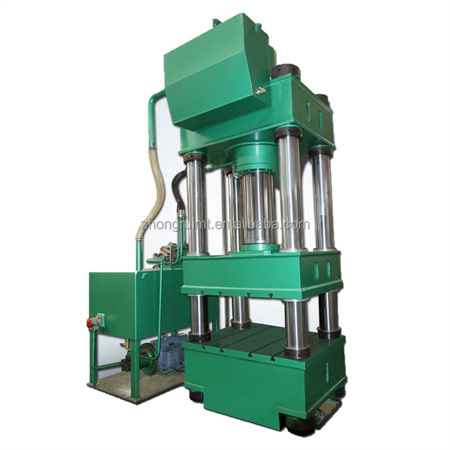 CNC fyra kolumner rostfritt stål pan box tillverkningsmaskin 100T hydraulisk press