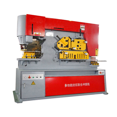 Tillverkning CNC Ironworker Machine stansning och klippning till salu Kina Hydraulisk pressning av metallprodukter maskin