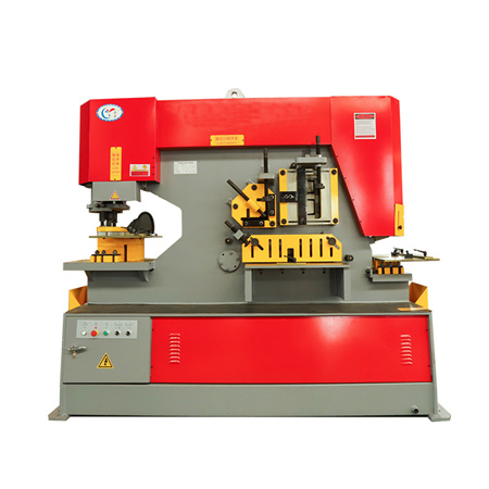 Iron Worker Press Hydraulic Press Factory Tillverkare Iron Worker Automatisk hydraulisk sax och kantpressmaskin