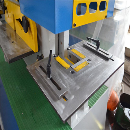 Q35Y Kombinerad stansmaskin klippning, multifunktion järnarbetare stansmaskin klippning CE hydraulisk press 2 år CNC