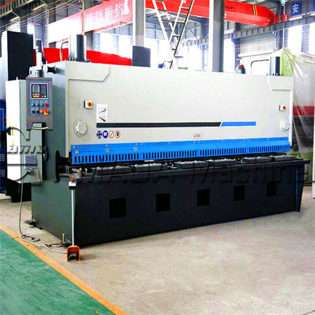 Cnc giljotin skärmaskin för metall QC12Y-4*2500 Hydraulisk CNC giljotin skär maskin för metall med E21s system