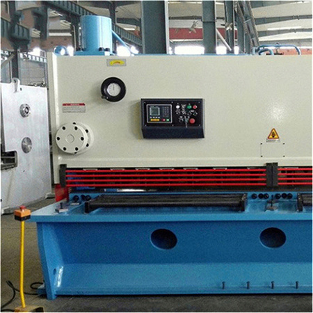 Kina professionell tillverkning horisontell samlingsskena stålplåt skärning och bockning kantpress maskin