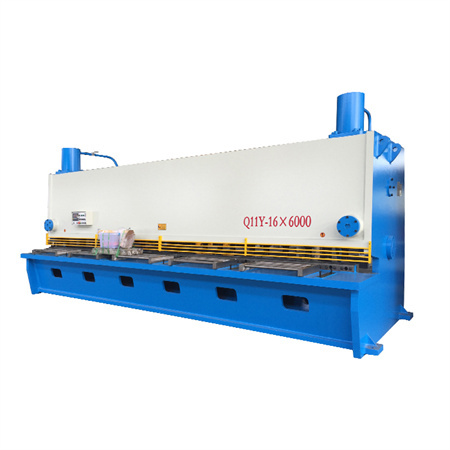 Liten skärmaskin CNC hydraulisk giljotinklippning skärmaskin för 6 mm, 1600 mm metallplåt
