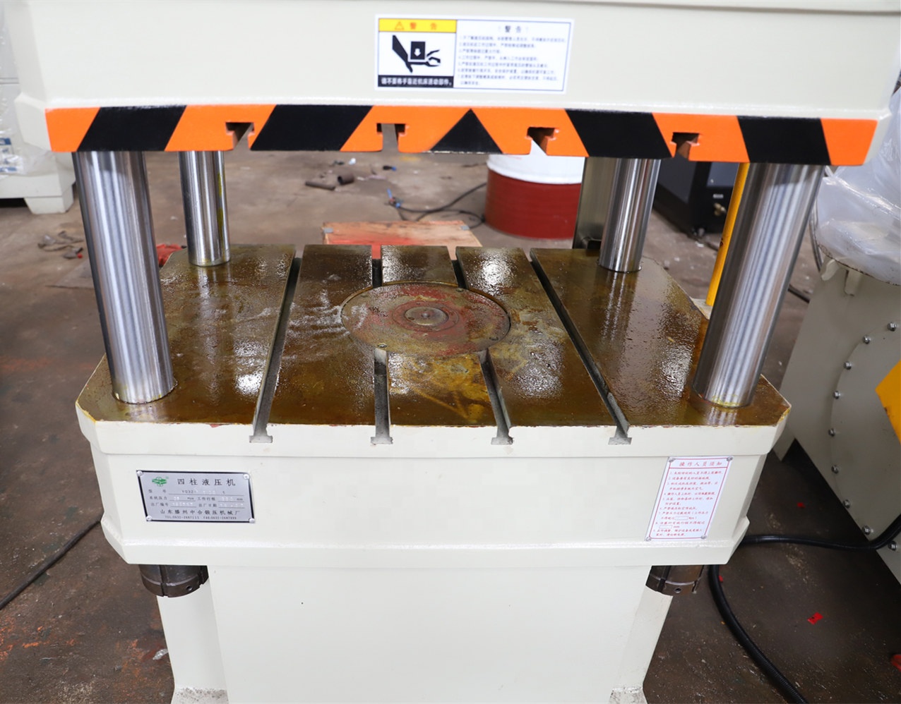 Hot Plate Hydroforming 100 Ton Stampmaskin Hydraulisk Press Machine